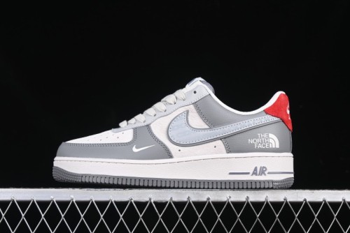 Nike Air Force 1 '07 Low The North Face x CDG Light Grey Casual Sneakers - DM6688-050