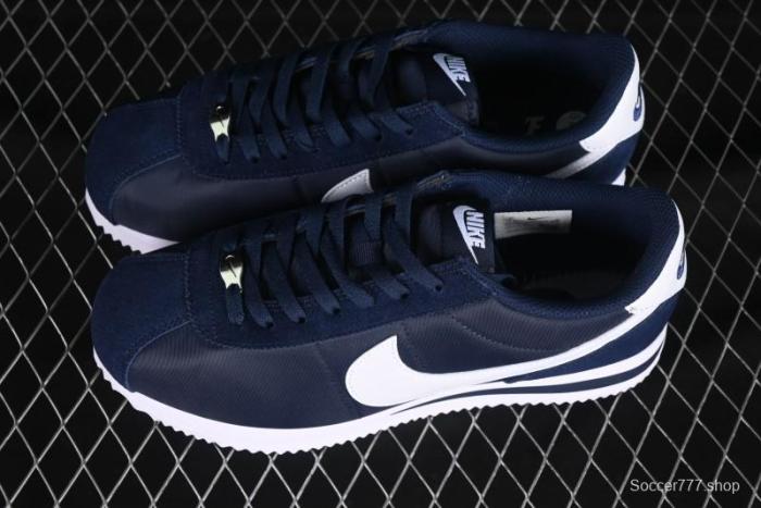 Nike Classic Cortez Leather Retro Running Shoes with Cushioned Sole - HF0263-400