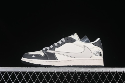 Nike Travis Scott x Fragment Design x Air Jordan 1 Low OG SP AJ1 Low Top Casual Sneakers - XS6089-509