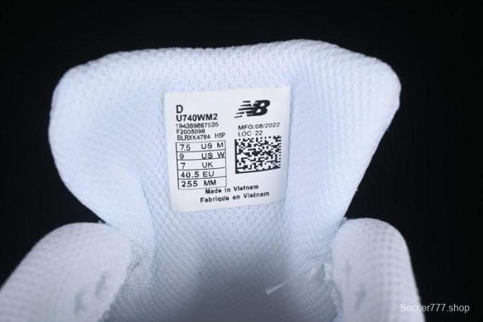 New Balance 740 Series Retro Dad Style Casual Sports Running Shoes - U740WM2