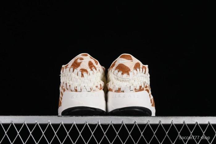 Nike Air Footscape Woven Asymmetrical Weave Slip-Resistant Low-Top Lifestyle Casual Shoes - FB1959-100