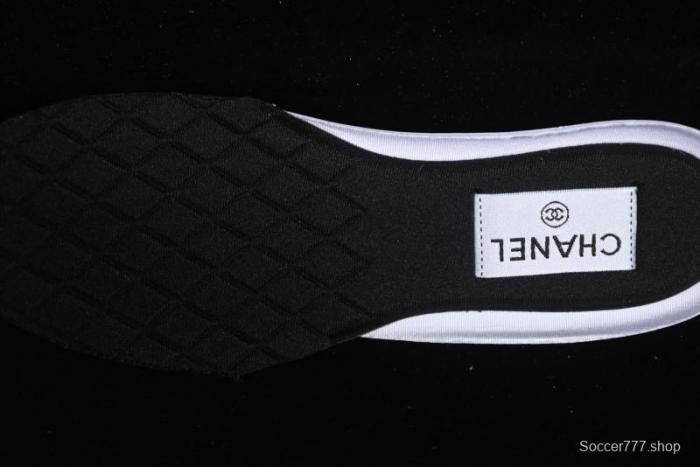 Chanel 25C Tie-Up Flat Casual Lifestyle Shoes - G46372