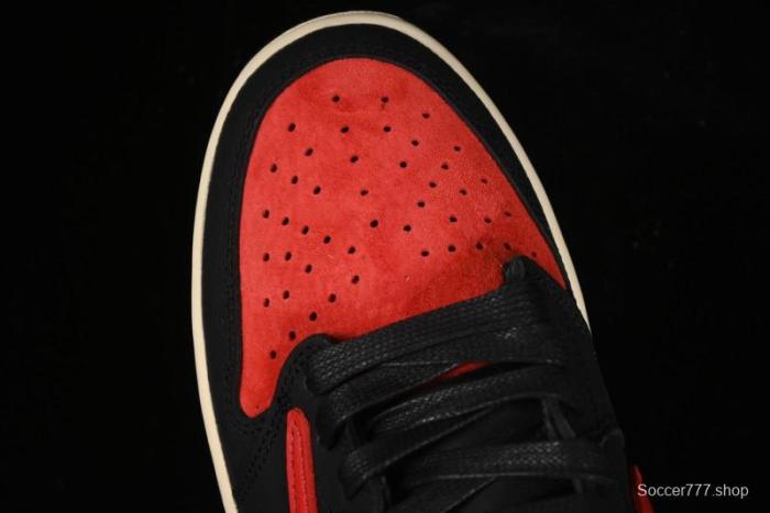 Nike Travis Scott x Air Jordan 1 Low OG AJ1 Reverse Swoosh Sneakers - DM7866-061