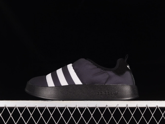 Adidas Ruffylette GY4559 Winter Slip-On Board Shoes with Warm Lining