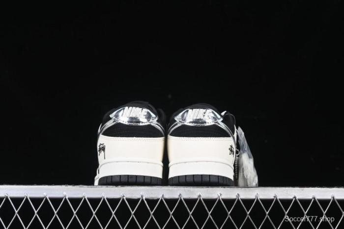 Nike SB Dunk Low Stussy Anniversary Edition Customized Low-Top Casual Skate Shoes - KK1333-015