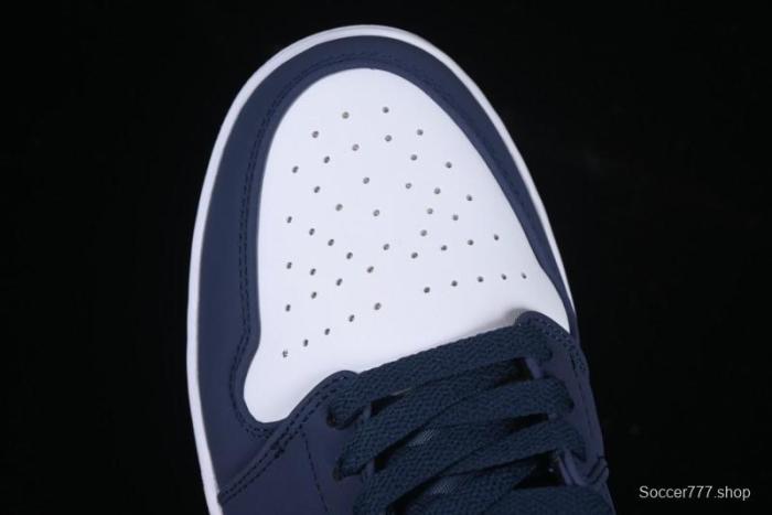 Nike Air Jordan 1 Low AJ1 Patriot Blue Red Low-Top Casual Lifestyle Sneakers - CZ8454-400