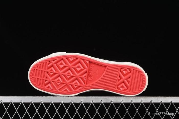 Converse One Star Hello Kitty Collaboration Low-Top Casual Sneakers with Embroidered Bow - 362940C