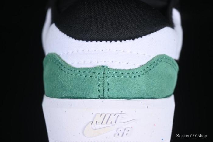 Nike SB Force 58 Low - Emerald Green, Black & White Skateboarding Shoes