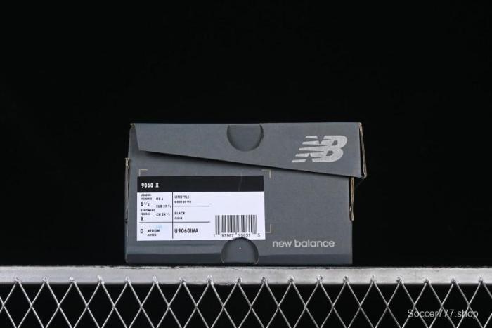 New Balance NB9060 Series Retro Casual Running Shoes with ABZORB Cushioning - U9060IMA