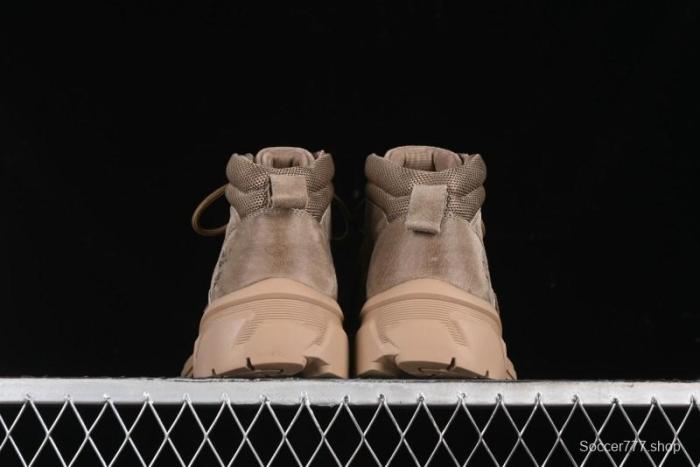 Timberland Outdoor Mid-Top Casual Chukka Boots with Premium Suede Leather and Anti-Odor Insole - TB10088KHAKI