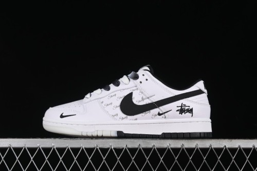 Nike SB Dunk Low Stussy Anniversary Custom Low-Top Casual Skate Shoes - NK3638-045