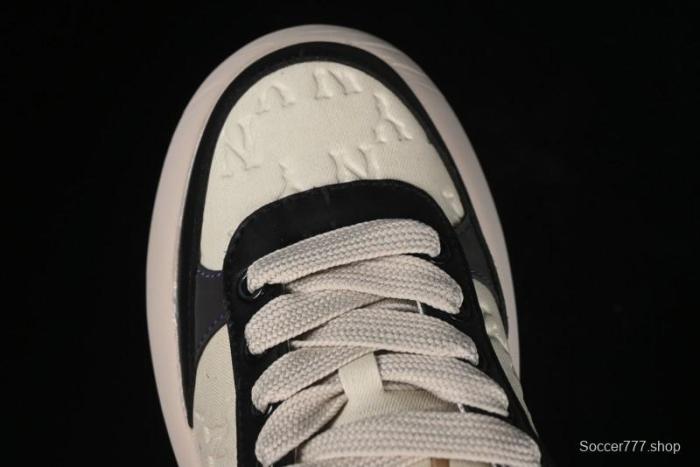 MLB Chunky Classic Base New York Yankees Lightweight Platform Casual Sneakers - 3ASXBMN4N50BKS