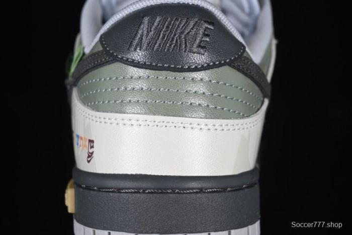 Nike Dunk Retro Low-Top Casual Sneakers with Panda Mischief Mountain Theme - DD1391-103