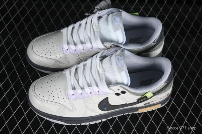 Nike Dunk Retro Low-Top Casual Sneakers with Panda Mischief Mountain Theme - DD1391-103