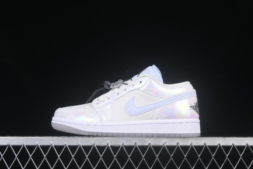 Nike Air Jordan 1 Low  Year of the Snake 2025  Retro Basketball Shoes with Pearl Iridescent Finish - HF4080-001