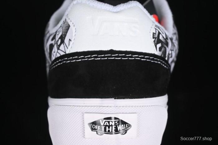 Vans Classics Knu Skool Retro Skate Shoes with Enlarged Toe and Thickened Tongue - VN000CZWBHJ