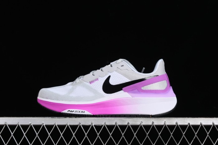 Nike Air Zoom Structure 25 Running Shoes 2024 New Release with Cushioning Anti-Slip Comfort - DJ7884-100