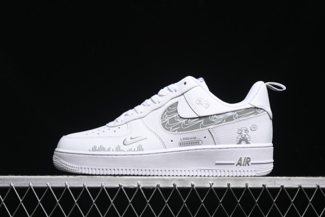 Nike Air Force 1 '07 Low Mosaic Casual Sneakers - FB8971-030
