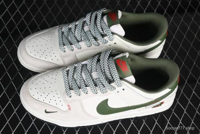 Nike SB Dunk Low UN Collaboration Year of the Snake Limited Edition Green Snake Swoosh Anniversary Custom Low-Top Casual Sneakers - DJ2024-070