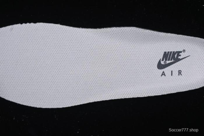 Nike Air Force 1 '07 Low Ghostface Collaboration - Light Grey Pigskin Low-Top Casual Sneakers - DF0188-022