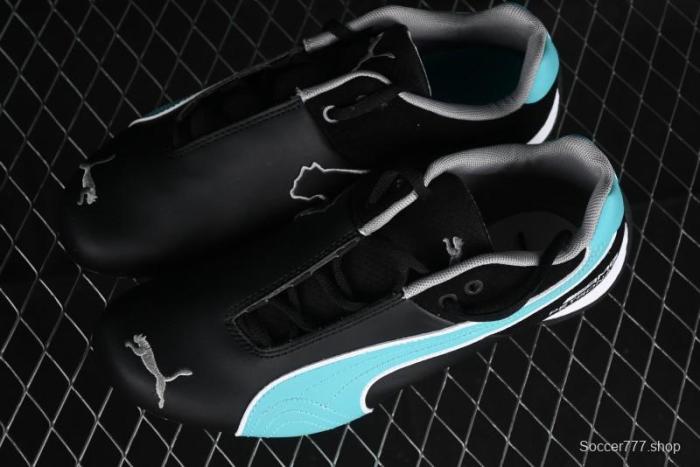 Puma Sparco Future Round Toe Lace-Up Leather Fabric Low-Top Lifestyle Casual Shoes - 308155-01