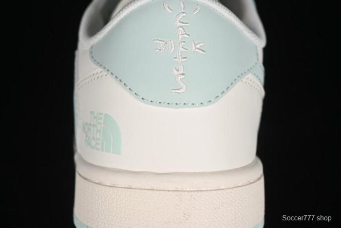 Nike Travis Scott x Fragment Design x Air Jordan 1 Low OG SP AJ1 Supreme North Face Collaboration - XZ5158-001