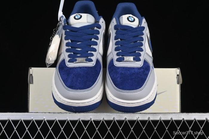 Nike Air Force 1 '07 Low BMW Collaboration Sky Blue White Low-Top Casual Sneakers - DM6688-017