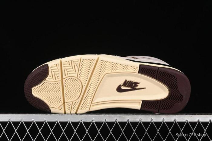 Nike A Ma Maniere x Air Jordan 4 Retro  Fossil Stone  Sneakers - FZ4810-200