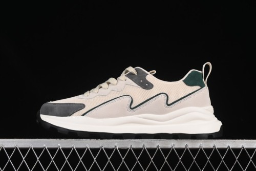 ECCO Chunky Sole Waffle Retro Running Shoes - 63093901002