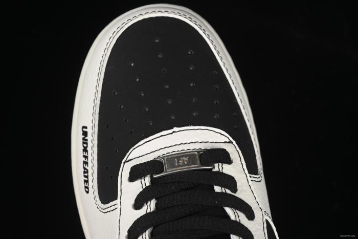 Nike Air Force 1'07 Low UN Collaboration Casual Sneakers in Black White Purple - SC9207-528