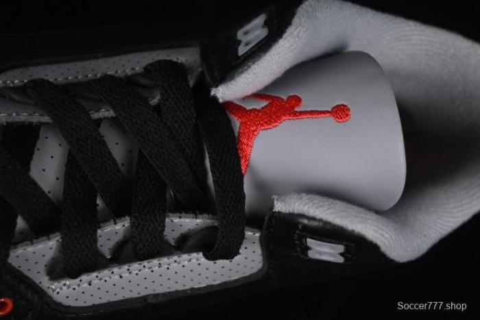 Nike Air Jordan 3 Retro  Black Cement  Basketball Shoes - DN3707-010