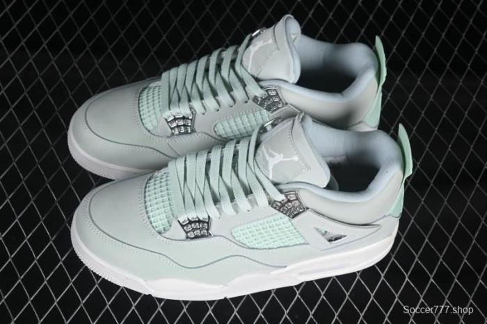 Nike Air Jordan 4 Retro  Abundance  Mint Green Basketball Shoes - HV0823-003