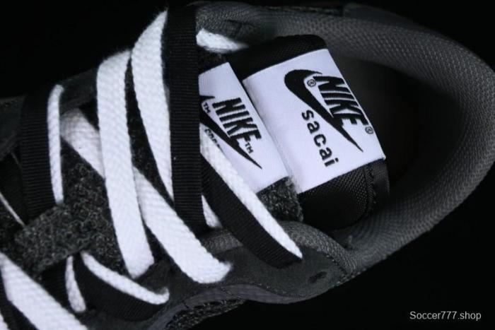 Nike Sacai VaporWaffle 3.0 Deconstructed Sneakers with Overlapping Swoosh and Double Tongue - CV1363-105