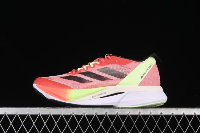 Adidas Adizero Boston 12 M Running Shoes with Lightstrike Pro and ENERGYROD - IG3329