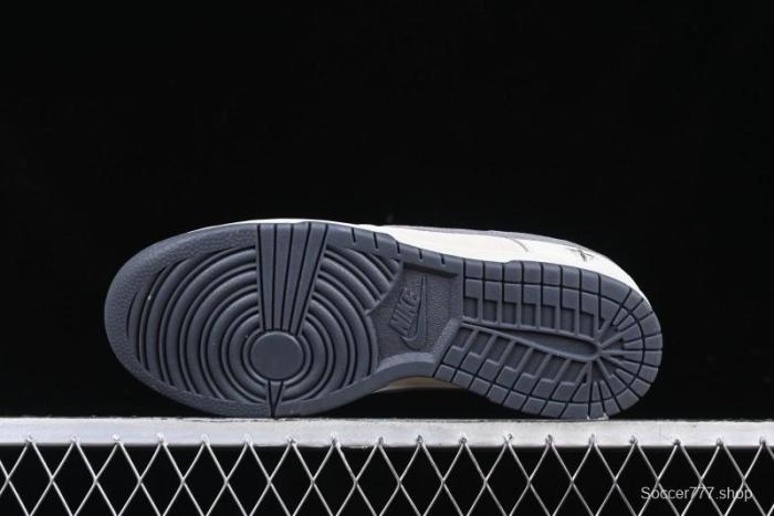 Nike SB Dunk Low Chrome Hearts Collaboration Cross Print Grey Swoosh Anniversary Custom Low-Top Casual Sneakers - DJ2024-064