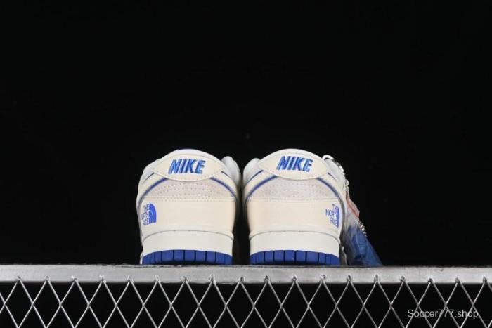 Nike SB Dunk Low The North Face Collaboration Anniversary Edition Custom Low-Top Casual Skate Shoes - KK1333-007