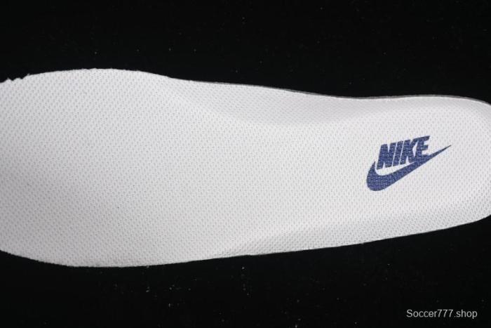 Nike Air Force 1 '07 Low Stussy Collaboration - Navy Blue & Off-White Low-Top Casual Sneakers - XZ3328-568