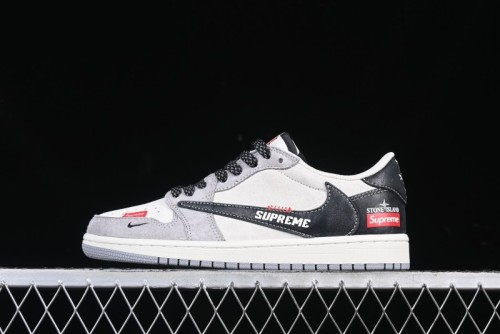 Nike Travis Scott x Fragment Design x Air Jordan 1 Low OG SP AJ1 Retro Sneakers - DM7866-050