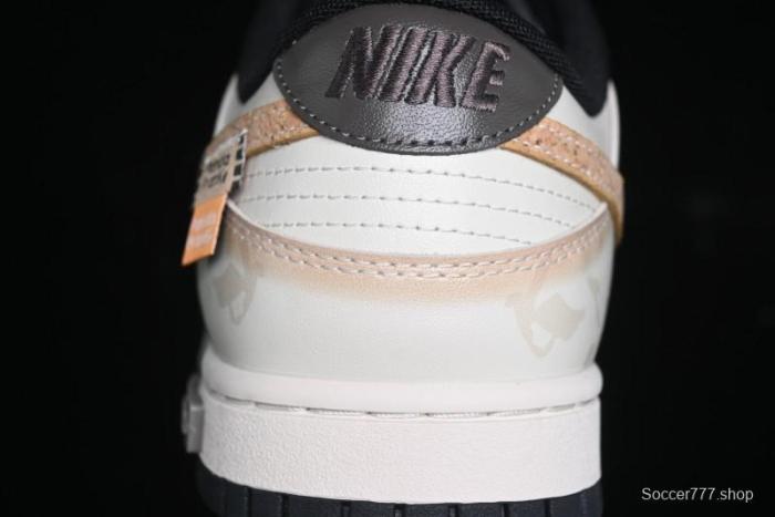 Nike Dunk Low Panda Prank Pioneer Knight Sandstorm Black Brown Low Top Casual Skate Shoes - DD1391-100