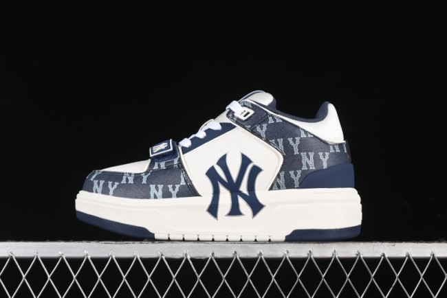 MLB Chunky Liner New York Yankees Lightweight Platform Sneakers with 6cm Height Increase - 3ASXCDN3N50NYD