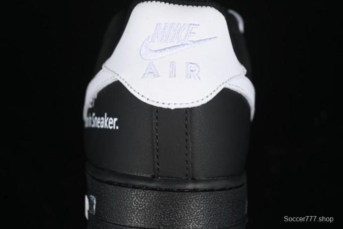 Nike Air Force 1 '07 Low Graffiti White Black Casual Sneakers - CW2288-017