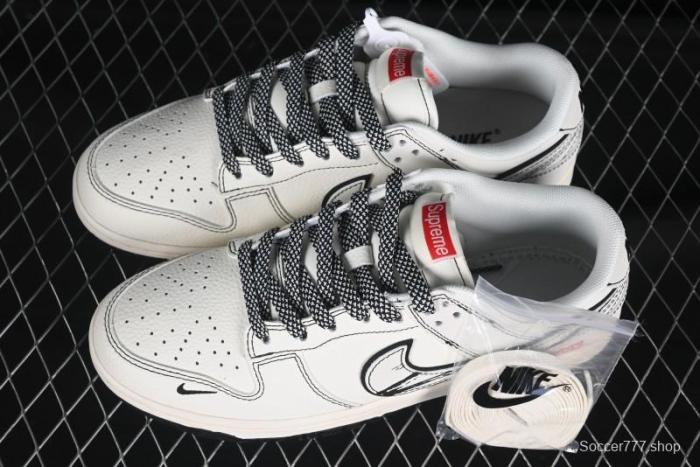 Nike x Supreme Dunk Low  Sketch Pack  - Premium Collaboration Sneaker