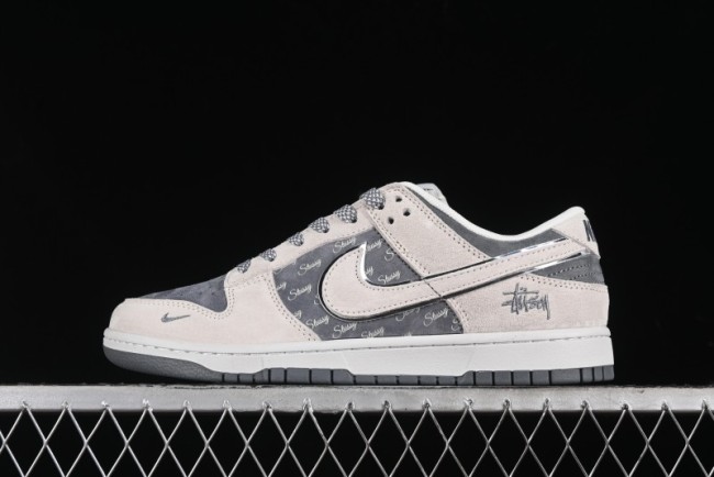 Nike SB Dunk Low Stussy Anniversary Edition Premium Custom Low-Top Casual Sneakers - XX2025-578