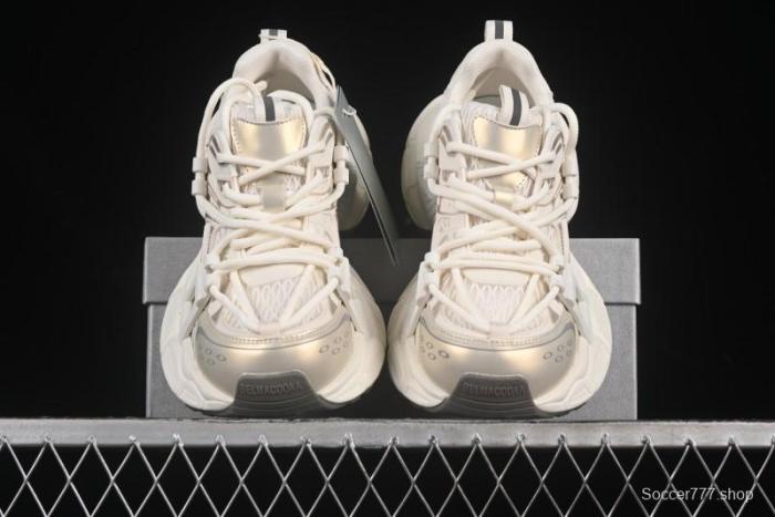 GG-CC Chunky Low Casual Fashion Sporty Platform Sneakers Series - 5515 Champagne