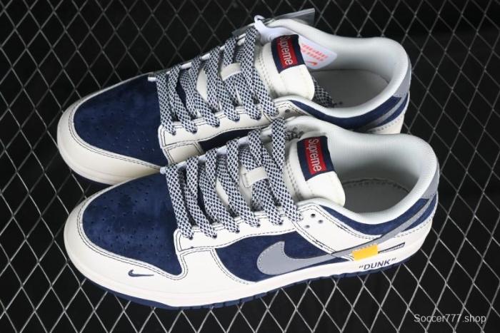 Nike SB Dunk Low Stussy Anniversary Edition Customized Low-Top Casual Sneakers - DM6868-035