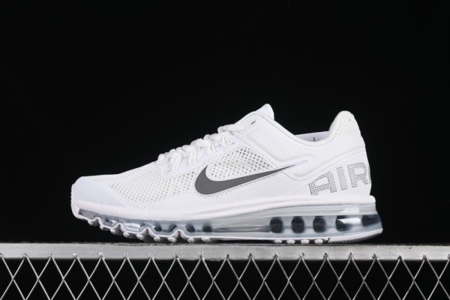 Nike Air Max 2013 Retro Breathable Mesh Cushioned Running Shoes with Full-Length Max Air Unit - HF4884-100