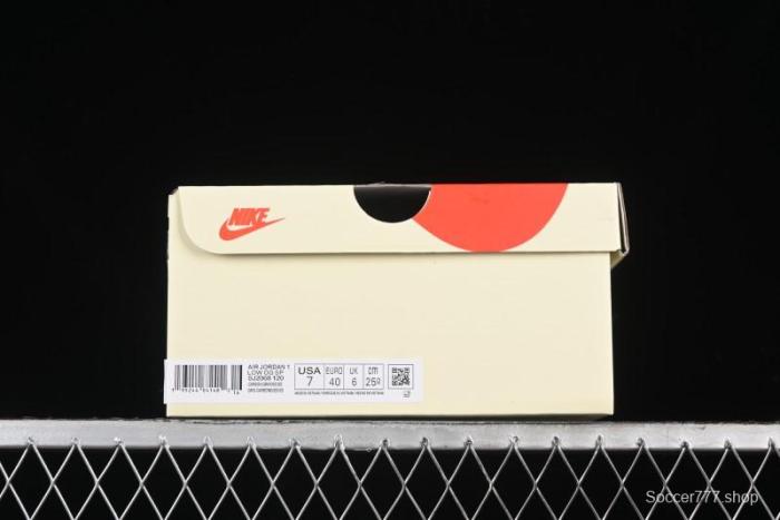 Nike Travis Scott x Fragment Design x Air Jordan 1 Low OG SP AJ1 - SJ2068-120