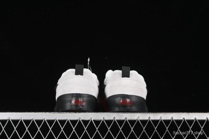 Vans Knu Skool Halloween White Black Low Top Retro Casual Vulcanized Slip On Shoes - VN0009QCSWE