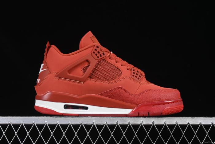 Nike Nigel Sylvester x Air Jordan 4 OG  Brick By Brick  Retro Basketball Shoes - HF4340-800