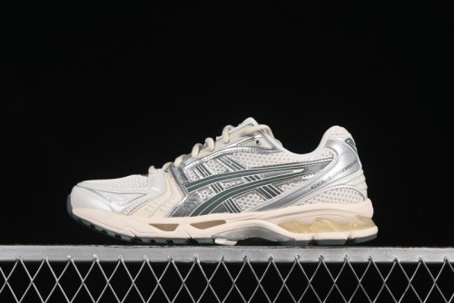 Asics Gel-Kayano 14 Running Shoes with Engineered Elastic Double-Layer Knit Upper and 3D Visible GEL Cushioning - 1201A019-200